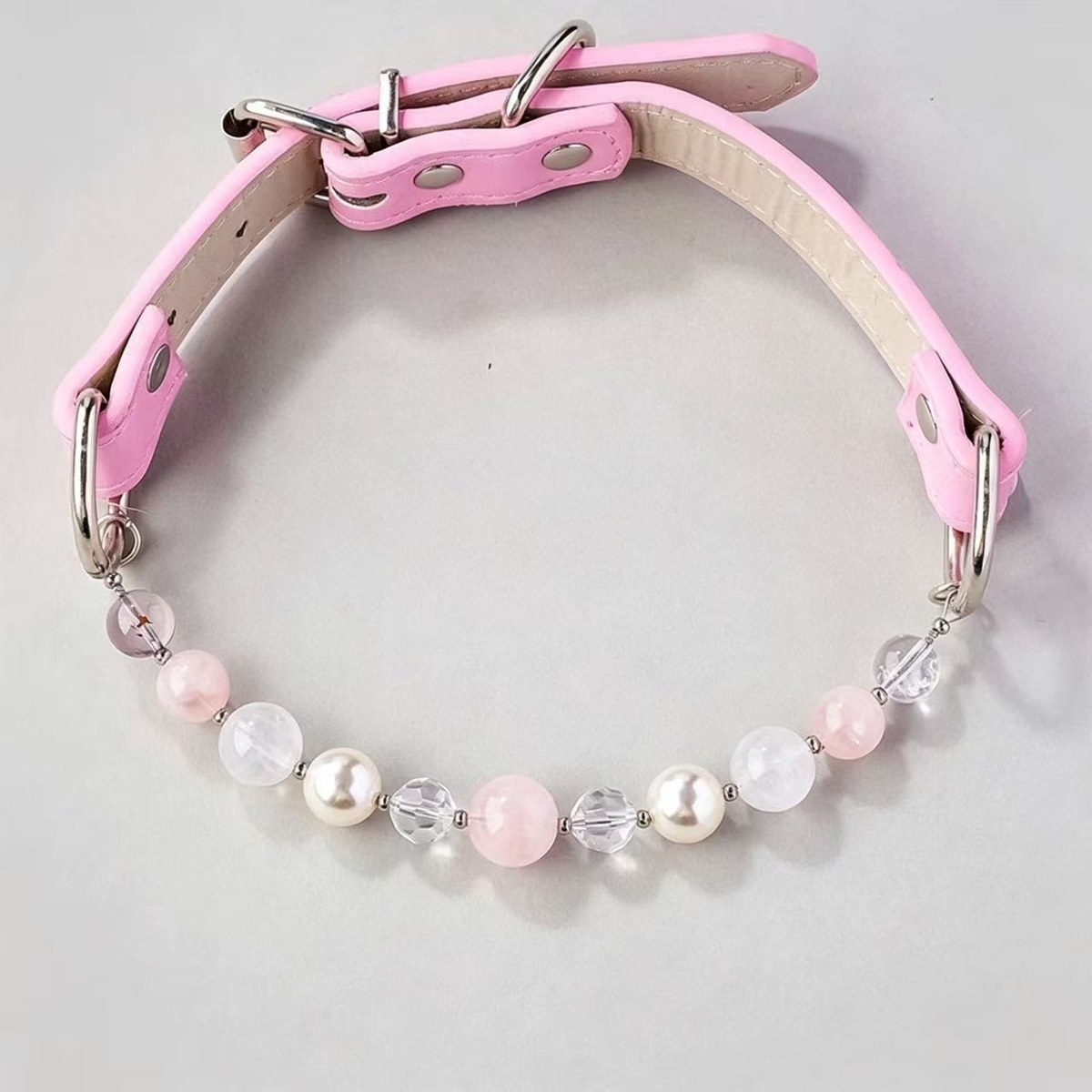 Natural Stone Bead Collar — view 12