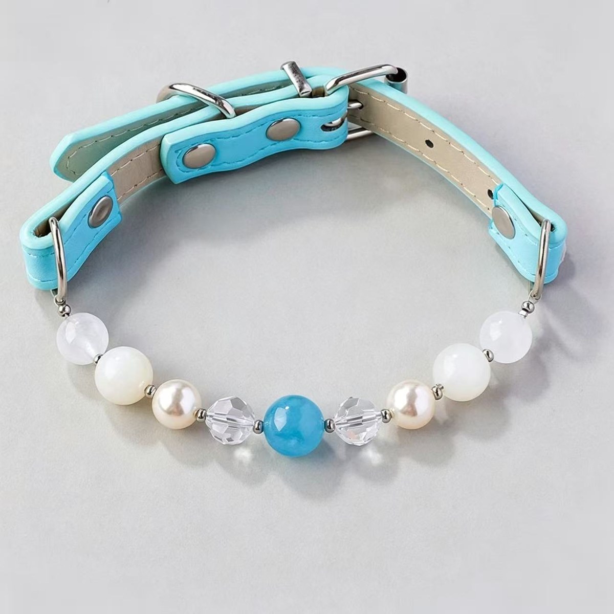 Natural Stone Bead Collar — view 13