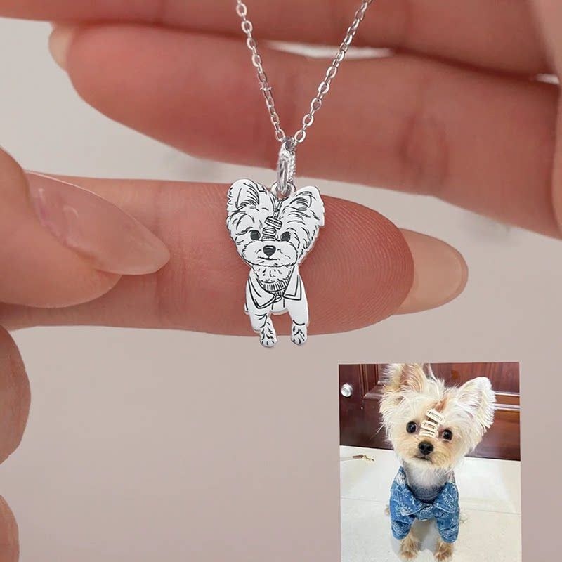 Custom Photo Pendant — view 2